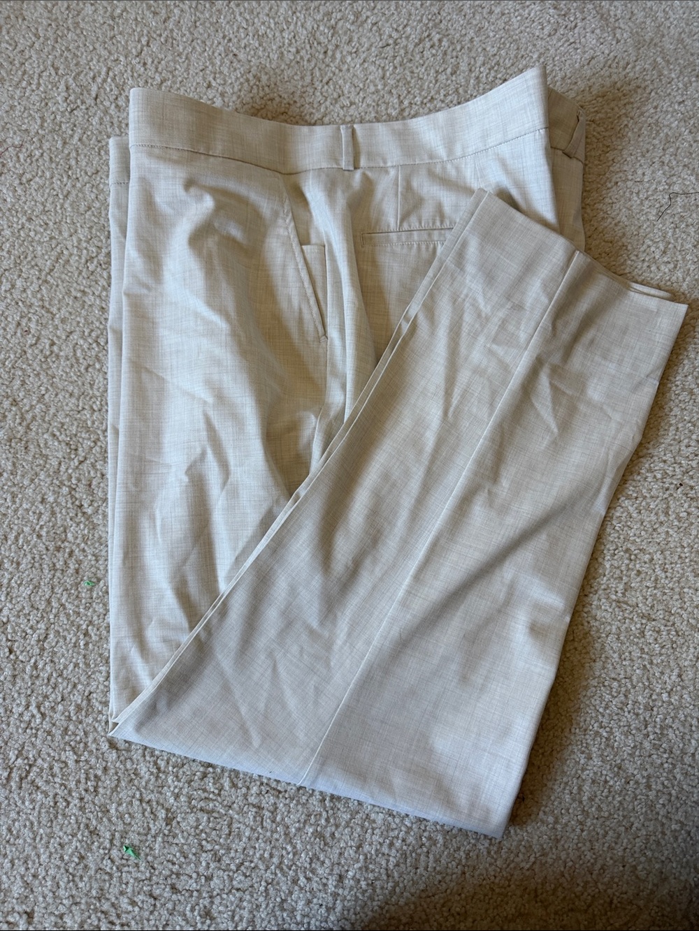 State and Liberty Men's Dress Pants in Light Tan - Tailored Classic